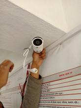 चन्दननाथ नगरपालिकाको कार्यालयमा CCTV जडान गरिदै 